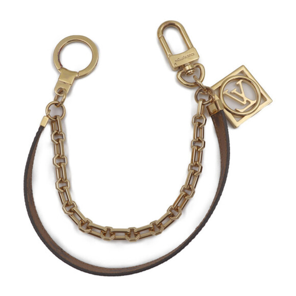 LOUIS VUITTON Brown Monogram Keyring - Picture 2 of 8